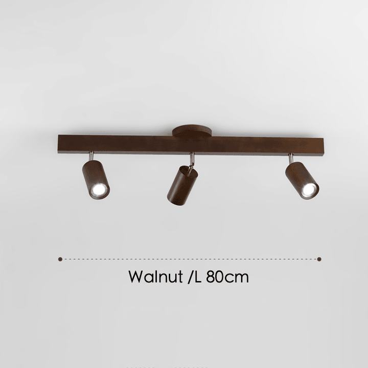 Treprodukt lampe justerbar med varmt lys og minimalistisk design | Luvikno