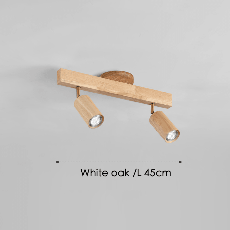 Luvikno | Justerbar Tre Taklampe Minimalistisk Massivt Tre