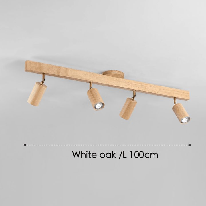 Treprodukt lampe justerbar med varmt lys og minimalistisk design | Luvikno