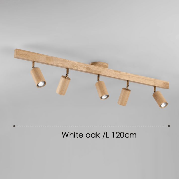 Treprodukt lampe justerbar med varmt lys og minimalistisk design | Luvikno