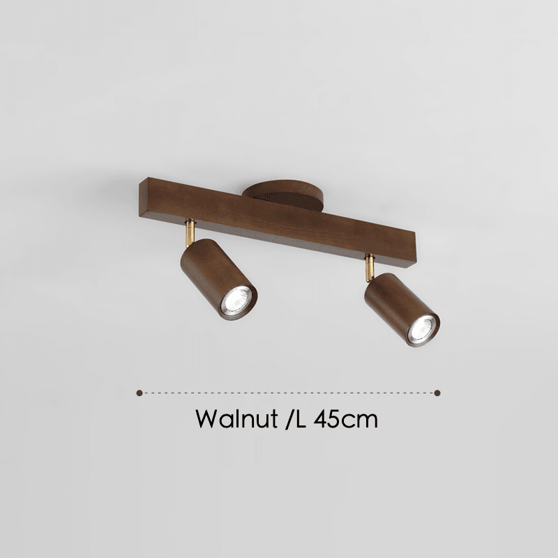 Treprodukt lampe justerbar med varmt lys og minimalistisk design | Luvikno