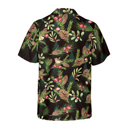 Luvik | Hyperfavor Santa Santa Riding Sleigh 3 Malli Havaiji-paita, joulupaidat lyhythihaisille miesten ja naisten nappipaita