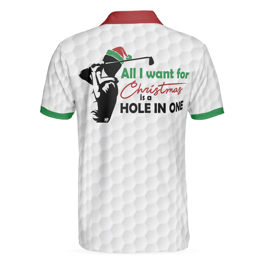 Luvik | Golf Alt jeg ønsker Polo-skjorte, gaveidéer til menn, morsom juleskjorte golf