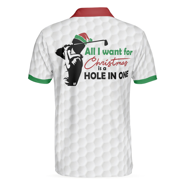 Luvik | Golf Alt jeg ønsker Polo-skjorte, gaveidéer til menn, morsom juleskjorte golf