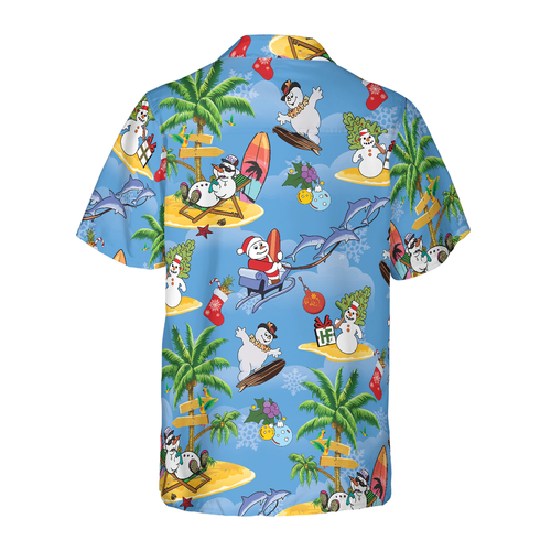 Luvik | God jul Julemannen 17 Hawaii skjorte
