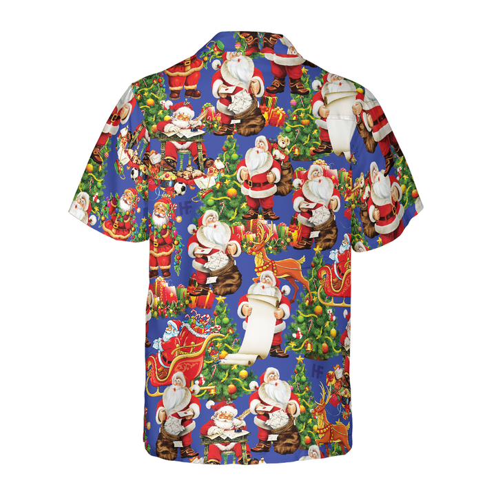 Luvik | God jul Julemannen 6 hawaiiskjorte