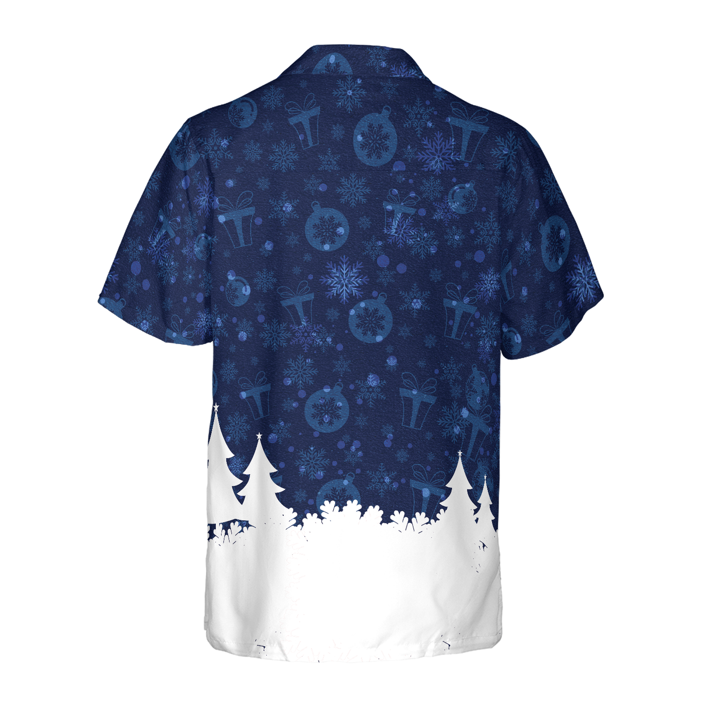 Luvik | Hyperfavor Joulukuusipaita, lyhythihainen joulupaita, napitettava paita miehille ja naisille