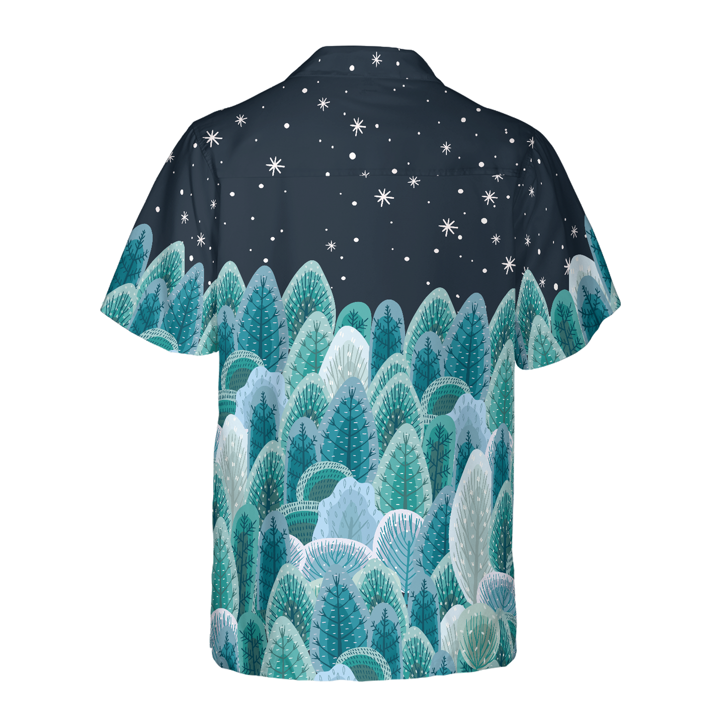 Luvik | Hyperfavor Noël Miesten ja naisten hawaijipaidat, Santa Tower -napillinen hawaijipaita Lyhythihainen paita