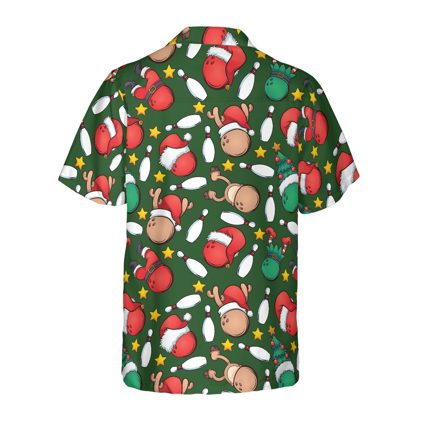 Luvik | Jouluhawaiipaidat Hyperfavor, joulukuvioinen lyhythihainen t-paita, joululahjaidea miehille ja naisille