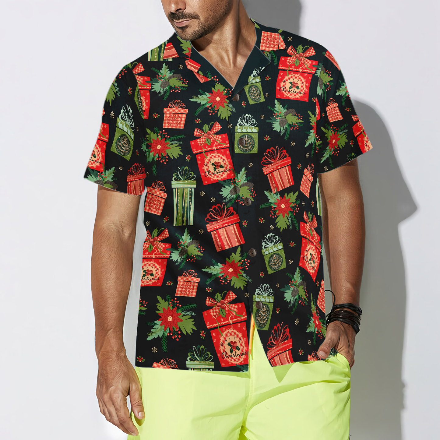 Luvik | Hyperfavor Joulupaidat, joululahjakuvioinen lyhythihainen paita, joululahjapaitojen ideoita miehille ja naisille