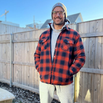 Luvik | Miesten flanellipaita takki