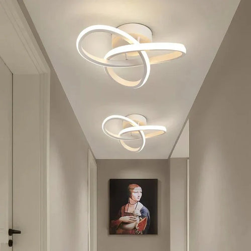 Moderne Abstrakt Trefarge Taklampe | Luvikno