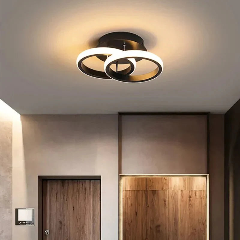 Moderne Abstrakt Trefarge Taklampe | Luvikno