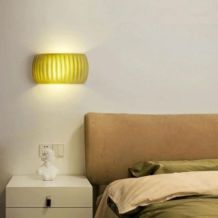 Luvikno | Luksus Art Deco Vegglampe laget av Harpiks - Belyst ditt Interiør