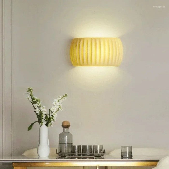 Luvikno | Luksus Art Deco Vegglampe laget av Harpiks - Belyst ditt Interiør