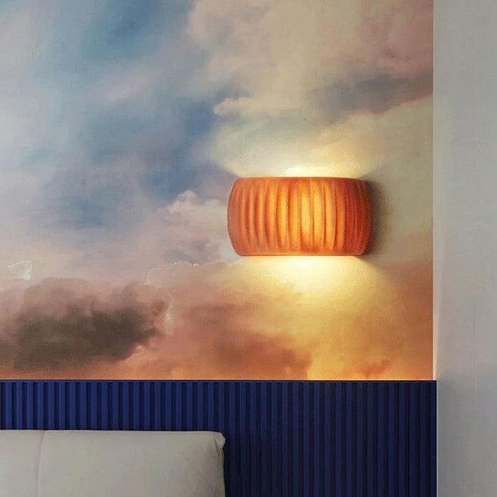 Luvikno | Luksus Art Deco Vegglampe laget av Harpiks - Belyst ditt Interiør