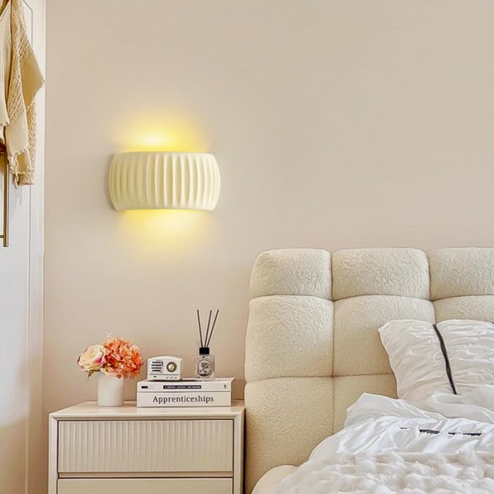 Luvikno | Luksus Art Deco Vegglampe laget av Harpiks - Belyst ditt Interiør