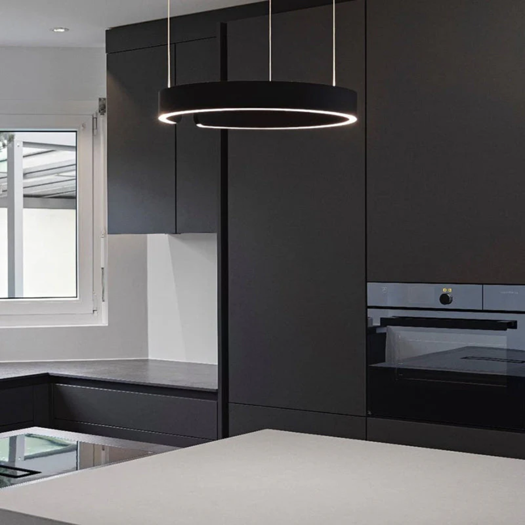 Luvikno | Moderne Sirkel LED Pendellampe - HaloRing