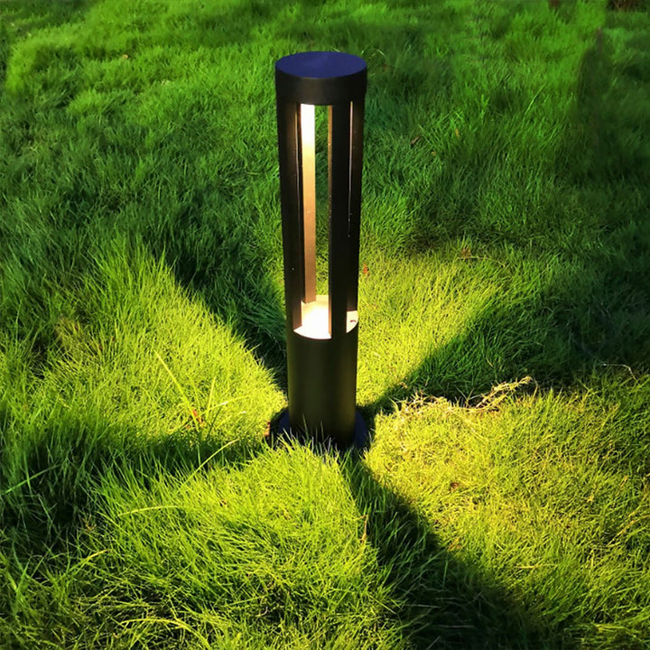 Halo Cutout Bollard Light | Luvikno