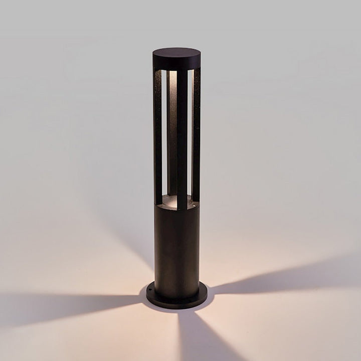 Halo Cutout Bollard Light | Luvikno