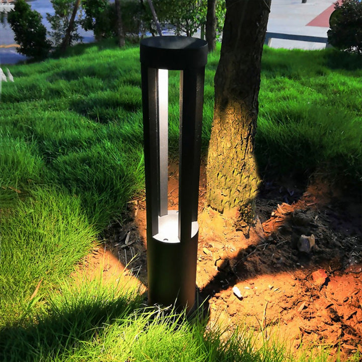 Halo Cutout Bollard Light | Luvikno