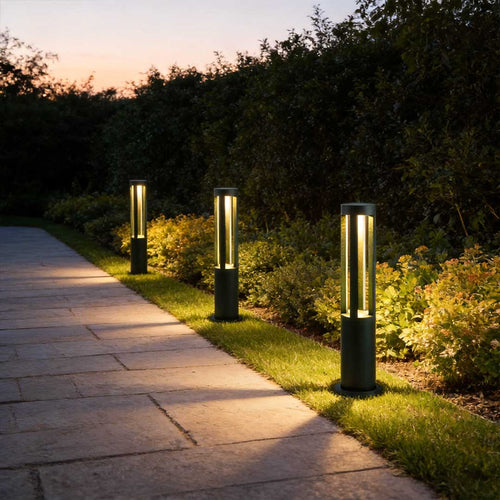 Halo Cutout Bollard Light | Luvikno