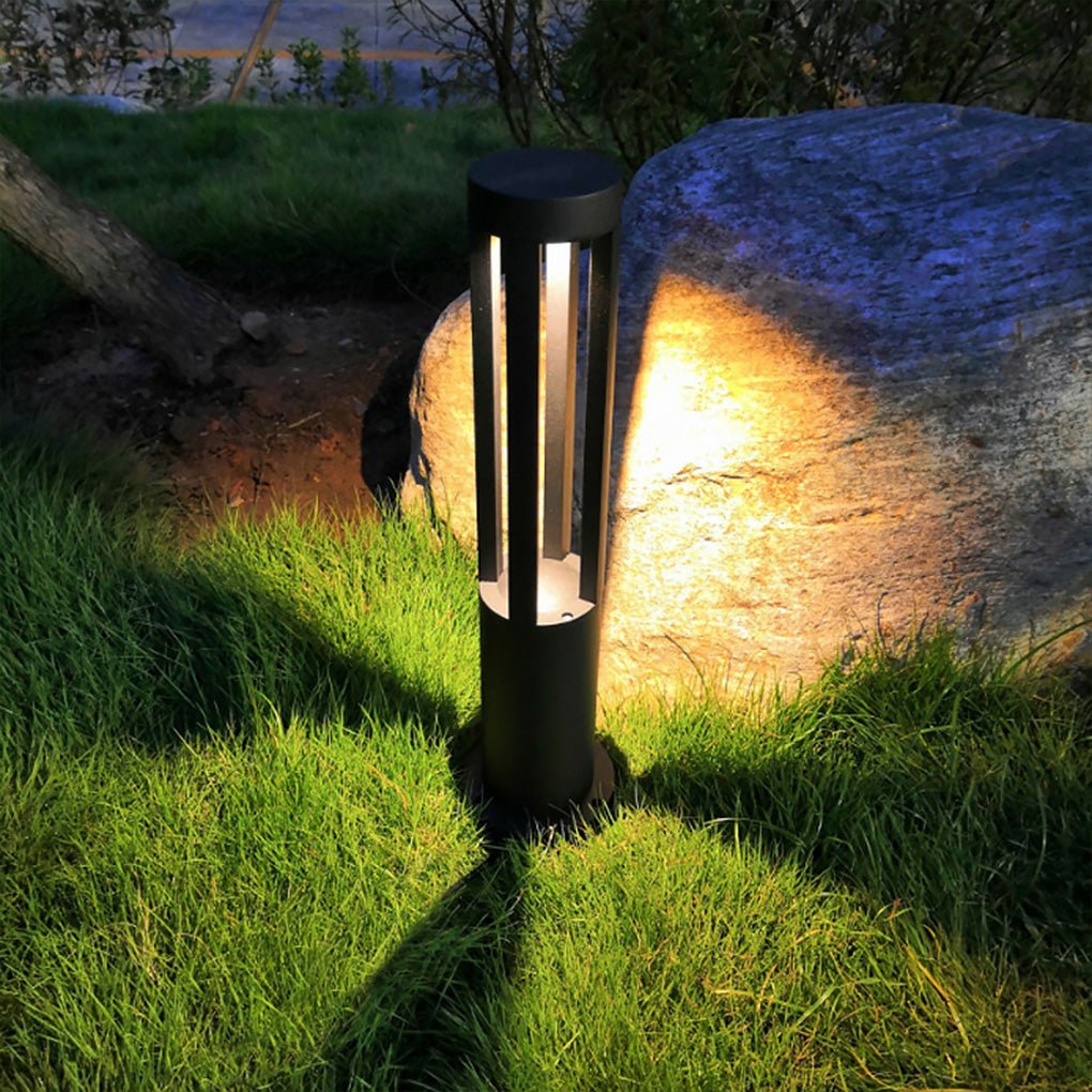 Halo Cutout Bollard Light | Luvikno