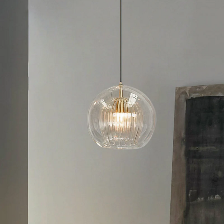 Luvikno | Moderne Sferisk LED Pendellampe - Aurora Sphere