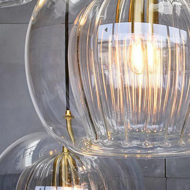 Luvikno | Moderne Sferisk LED Pendellampe - Aurora Sphere