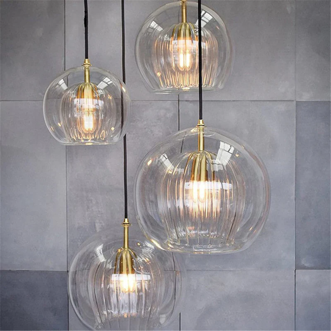 Luvikno | Moderne Sferisk LED Pendellampe - Aurora Sphere