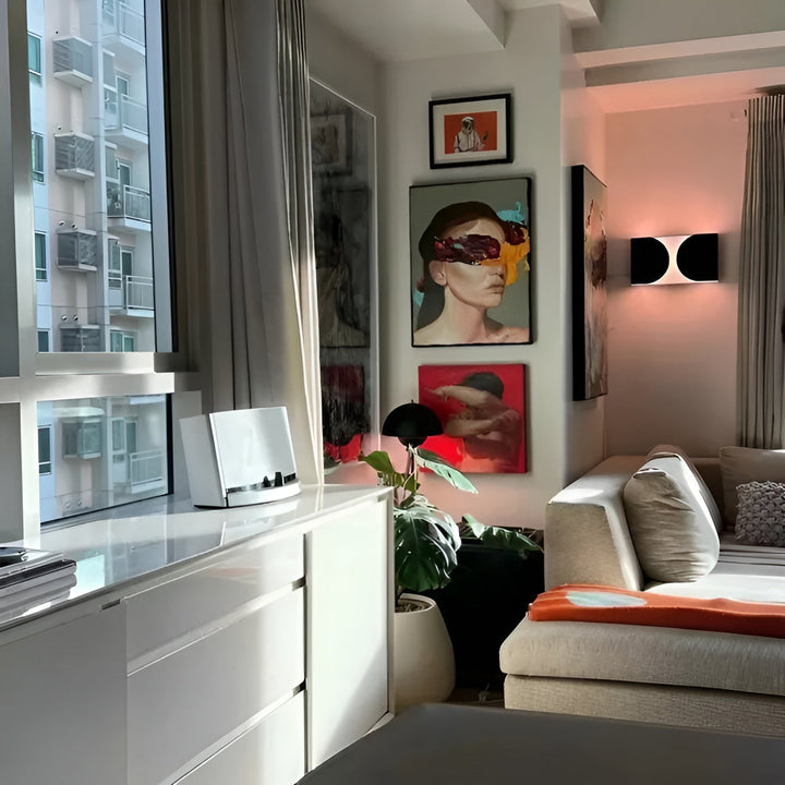 LuminaSquare Vegglampe - Moderne Design og Atmosfærisk Lys | Luvikno
