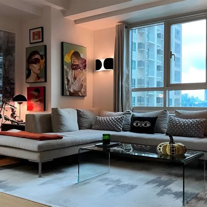 LuminaSquare Vegglampe - Moderne Design og Atmosfærisk Lys | Luvikno