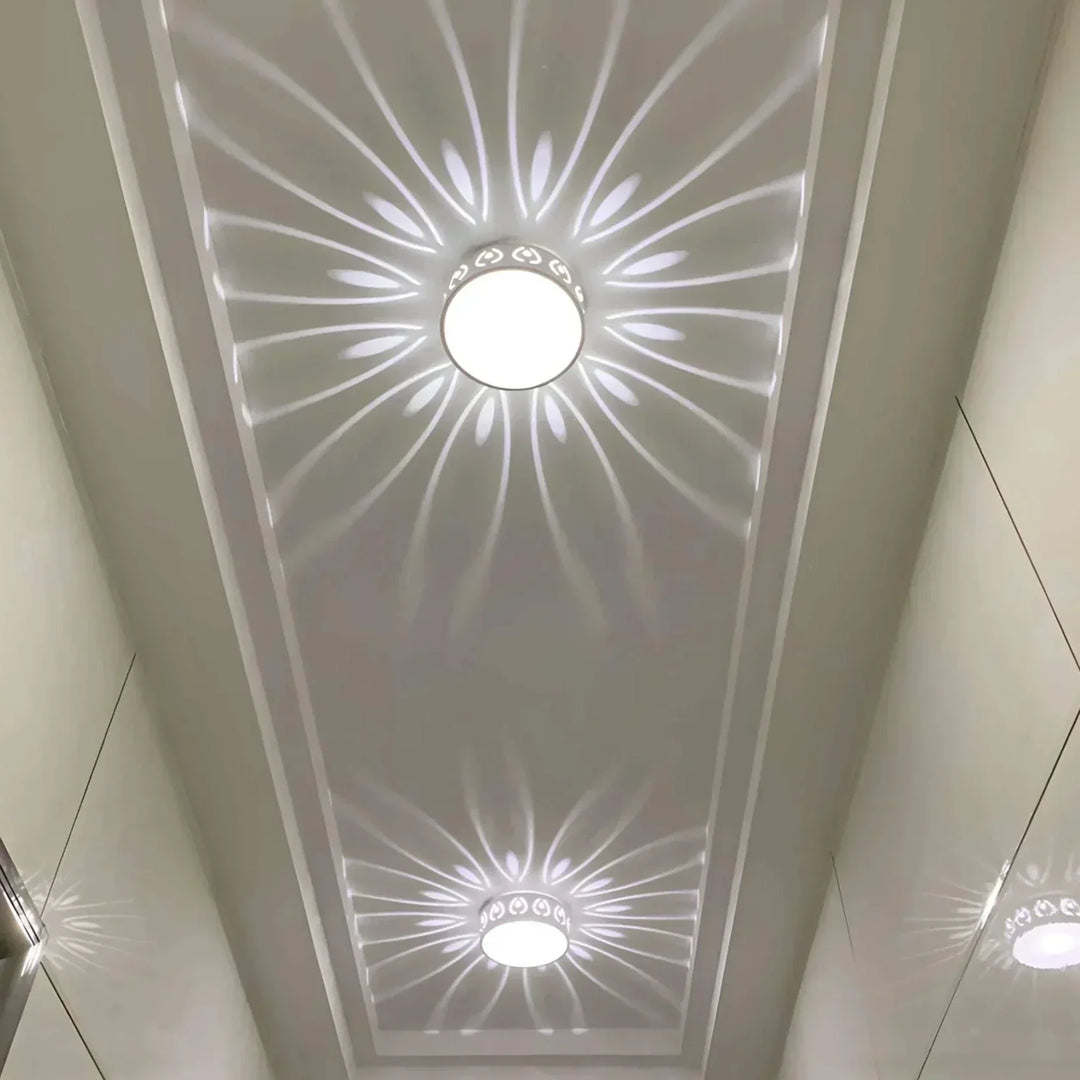Elegant Gang Taklampe – Varm eller Kald Hvit | Luvikno