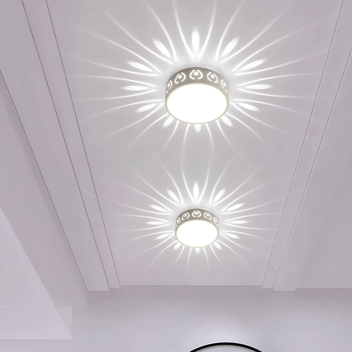 Elegant Gang Taklampe – Varm eller Kald Hvit | Luvikno