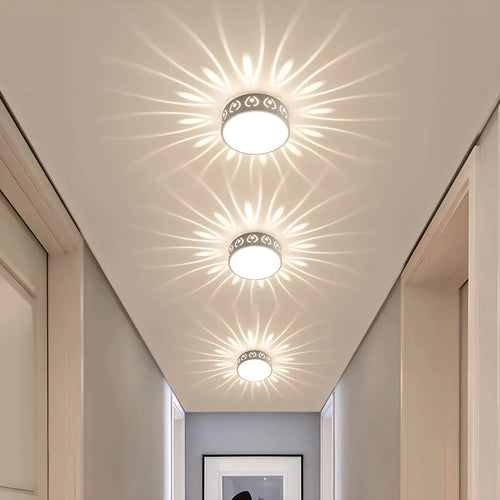 Elegant Gang Taklampe – Varm eller Kald Hvit | Luvikno