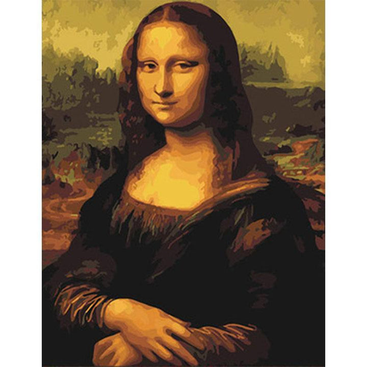 Mona Lisa - Van-Go Malefter-Nummer Sett | Luvikno