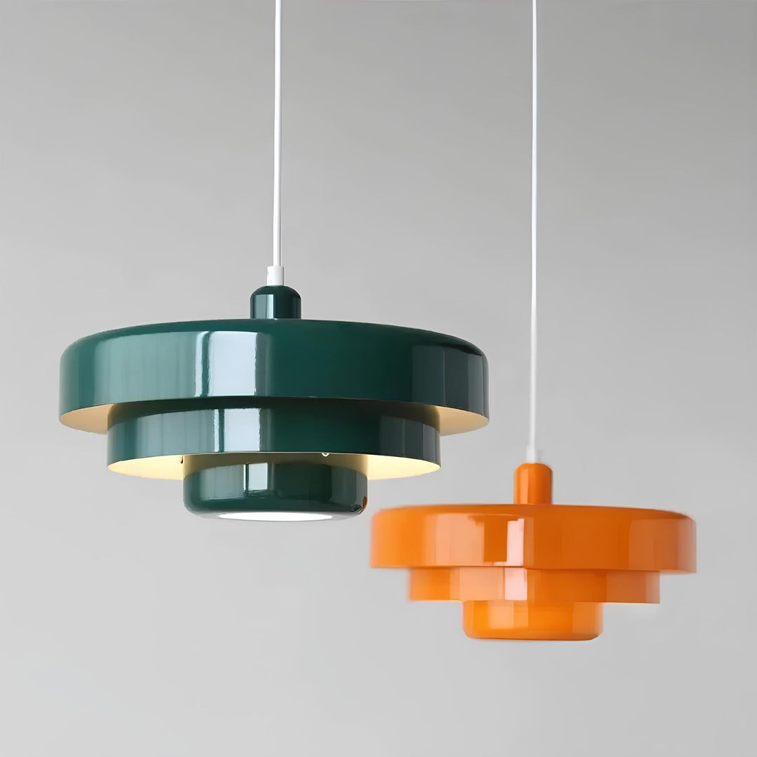 ScandiGlow Slim Glass Loft Lampe for Modern Nordic Interiør Luvikno