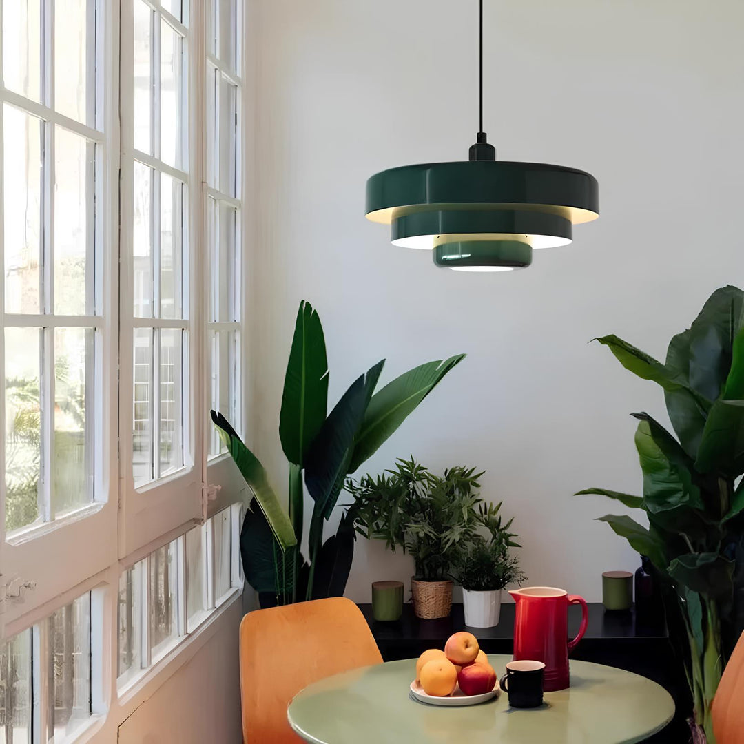 ScandiGlow Slim Glass Loft Lampe for Modern Nordic Interiør Luvikno