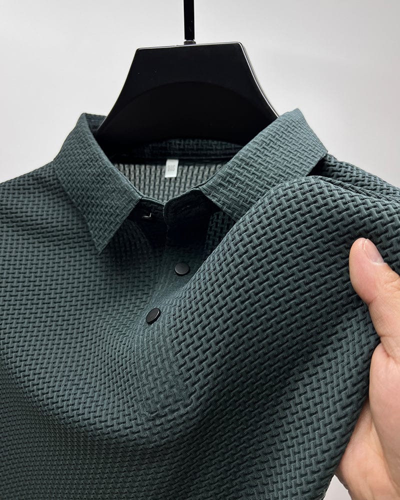 Luvik | Rakenteellinen miesten polo paita Klassinen, Mukava & Muodikas
