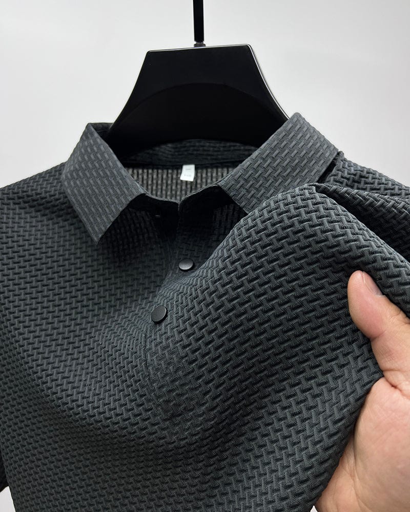 Luvik | Rakenteellinen miesten polo paita Klassinen, Mukava & Muodikas