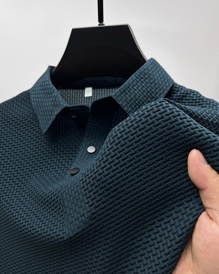Luvik | Rakenteellinen miesten polo paita Klassinen, Mukava & Muodikas