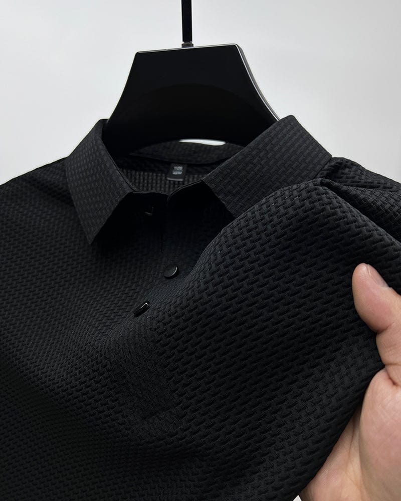 Luvik | Rakenteellinen miesten polo paita Klassinen, Mukava & Muodikas