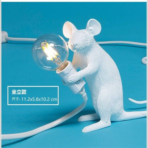 Luvikno | Mus bordlampe