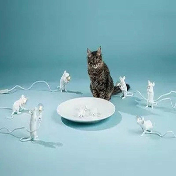 Luvikno | Mus bordlampe