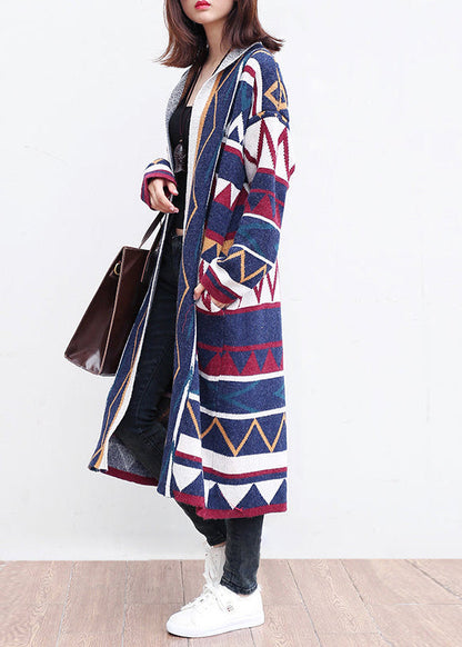 Luvik | Väri Muoti Puuvillaiset rento pitkähihainen neuleet sovitettu takit