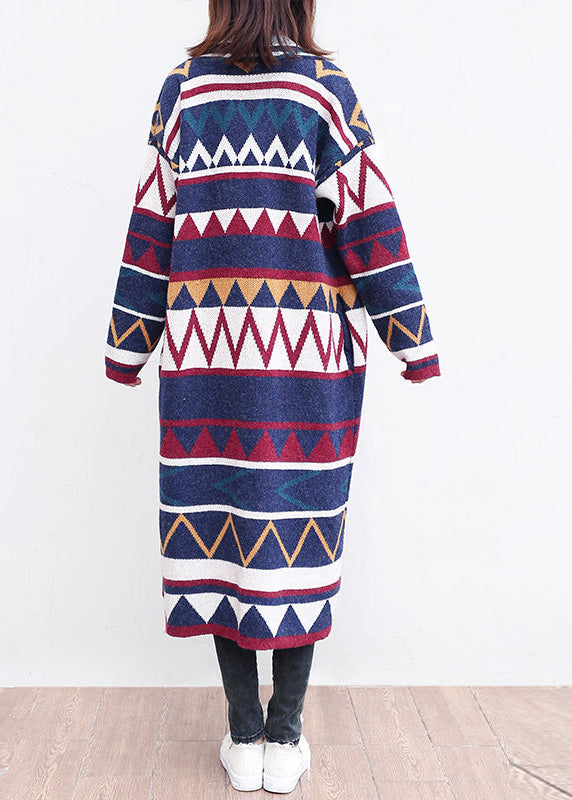 Luvik | Väri Muoti Puuvillaiset rento pitkähihainen neuleet sovitettu takit