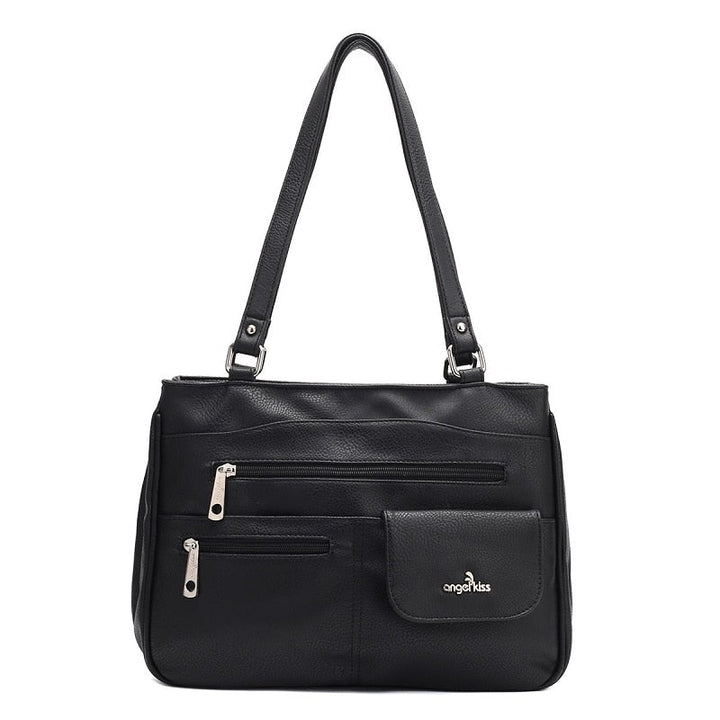 Multi-Compartment Kvinners Skulder- og Crossbody Veske – FlexiCarry | Luvikno