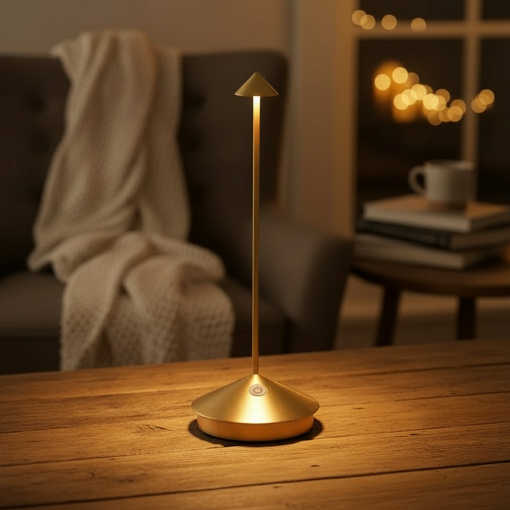 ClarityGlow – Trådlampen LED-bordlampe | Luvikno