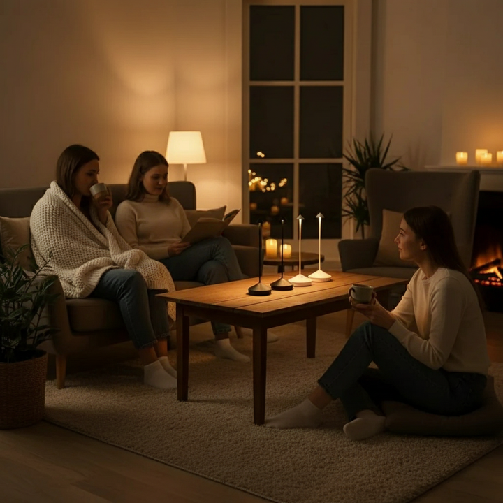 ClarityGlow – Trådlampen LED-bordlampe | Luvikno