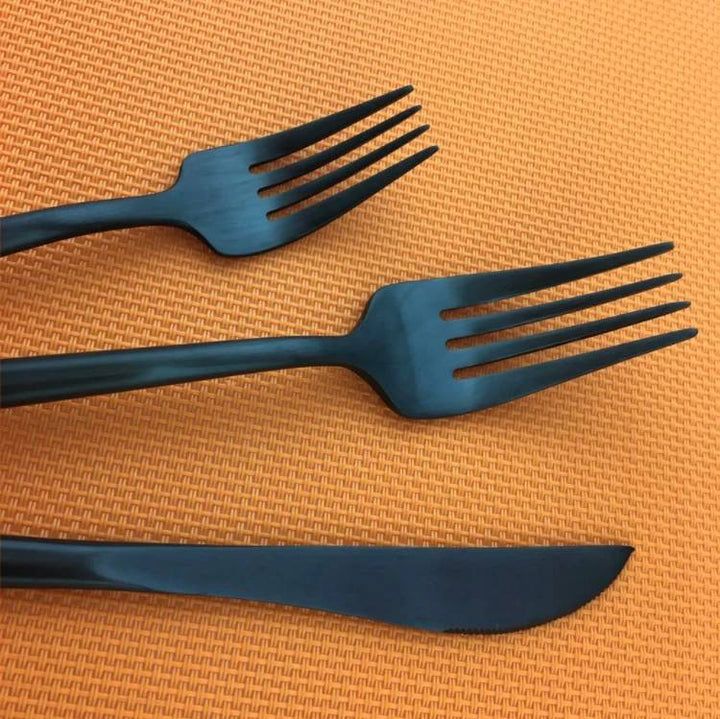 Luvikno | Luksus rustfritt stål bestikksett: Stilig borddekking for enhver anledning
